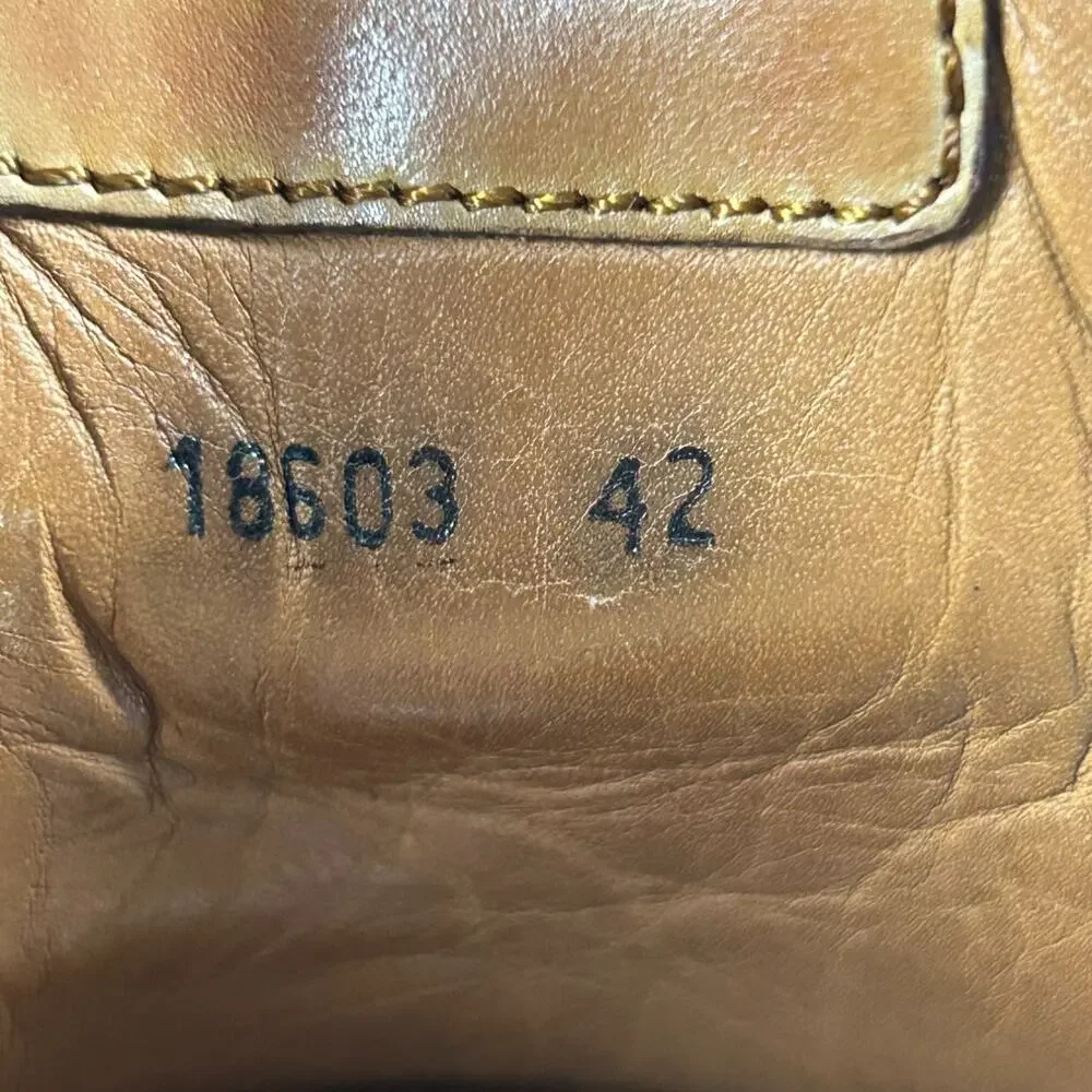 Magnanni 18603 Men's Boot EU 42 Brown High-top Sneaker Silhouette Men US Leather